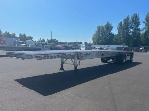 2024 MAC TRAILER MFG 48' ALL ALUMINUM SPREAD AXLE FLATBED 8029950387