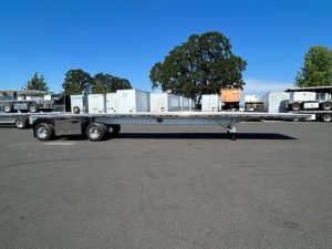 2024 MAC TRAILER MFG 48' ALL ALUMINUM SPREAD AXLE FLATBED 8029950393