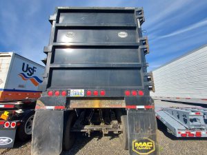 2019 MAC TRAILER MFG 40' TRIPPLE AXLE SPRING RIDE FIXED SCRAP END DUMP 9003017068