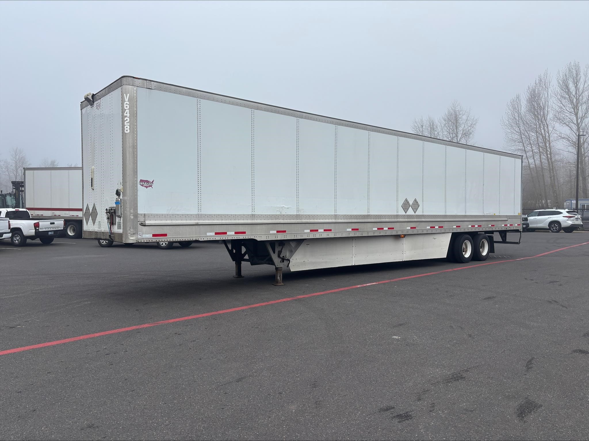 2017 WABASH 53' TANDEM SPRING RIDE DRY VAN 9049472135