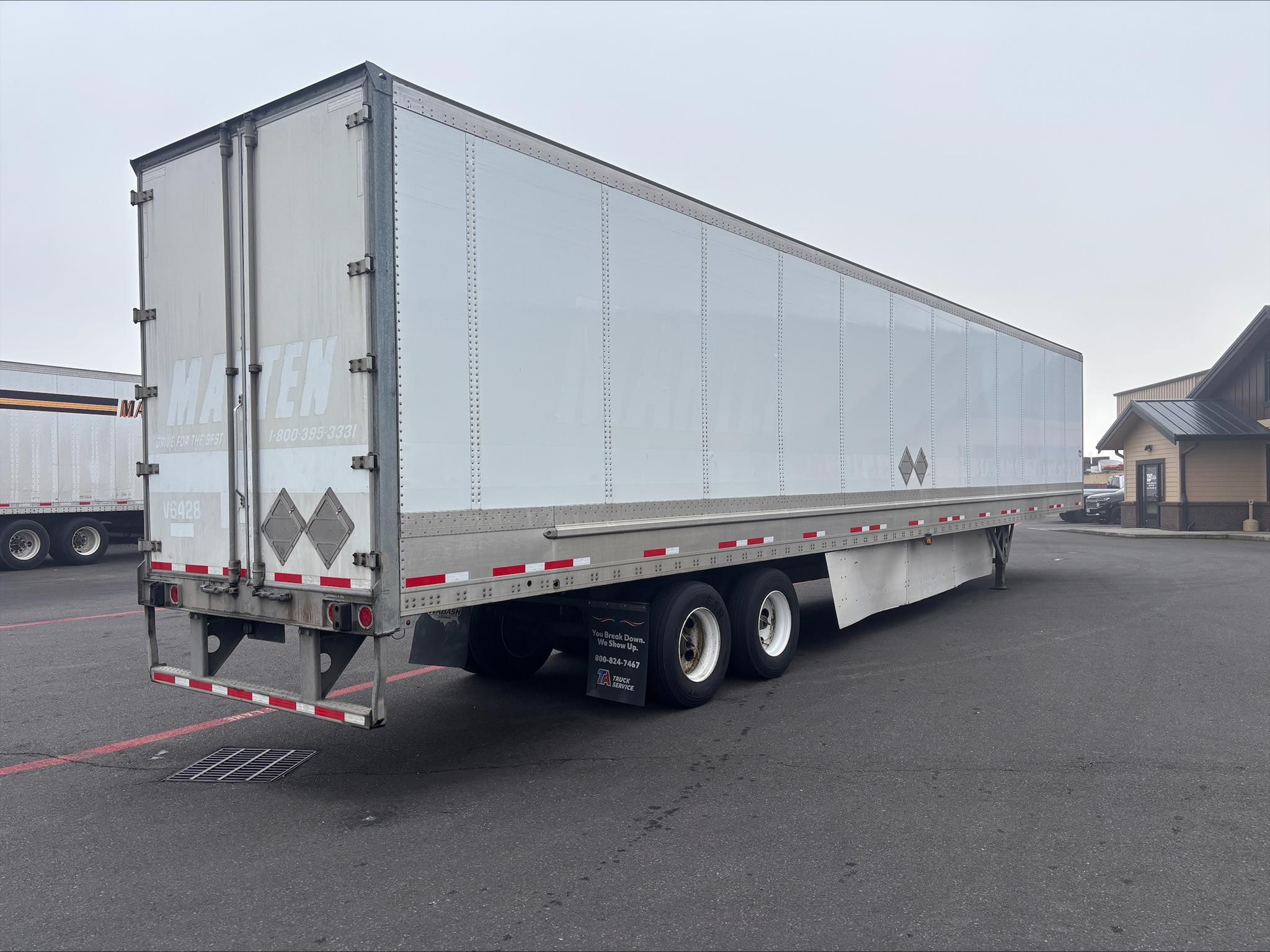 2017 WABASH 53' TANDEM SPRING RIDE DRY VAN 9049472182