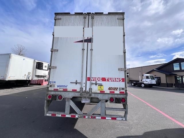 2021 VANGUARD 53' TANDEM SPRING RIDE DRY VAN 9050076012